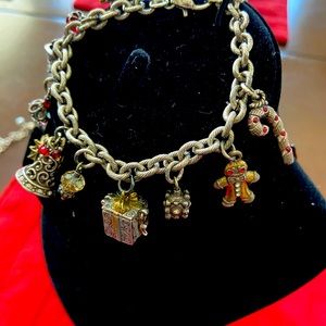 Brighton Christmas charm bracelet.